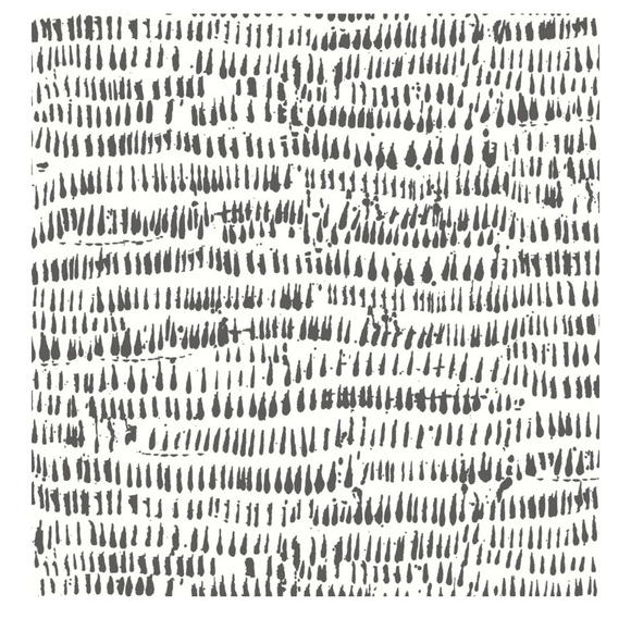 A-Street Prints WALLPAPER Brewster Runes Charcoal Brushstroke Bolt FD24354 56 Sf - Picture 1 of 7